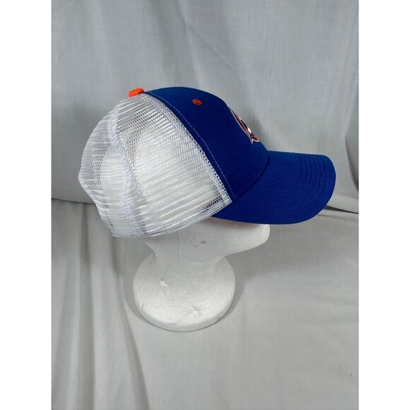 Bridgeport AHL LI Islanders Trucker Mesh Cap Hat Snapback Hockey Sound Tigers - Picture 7 of 8